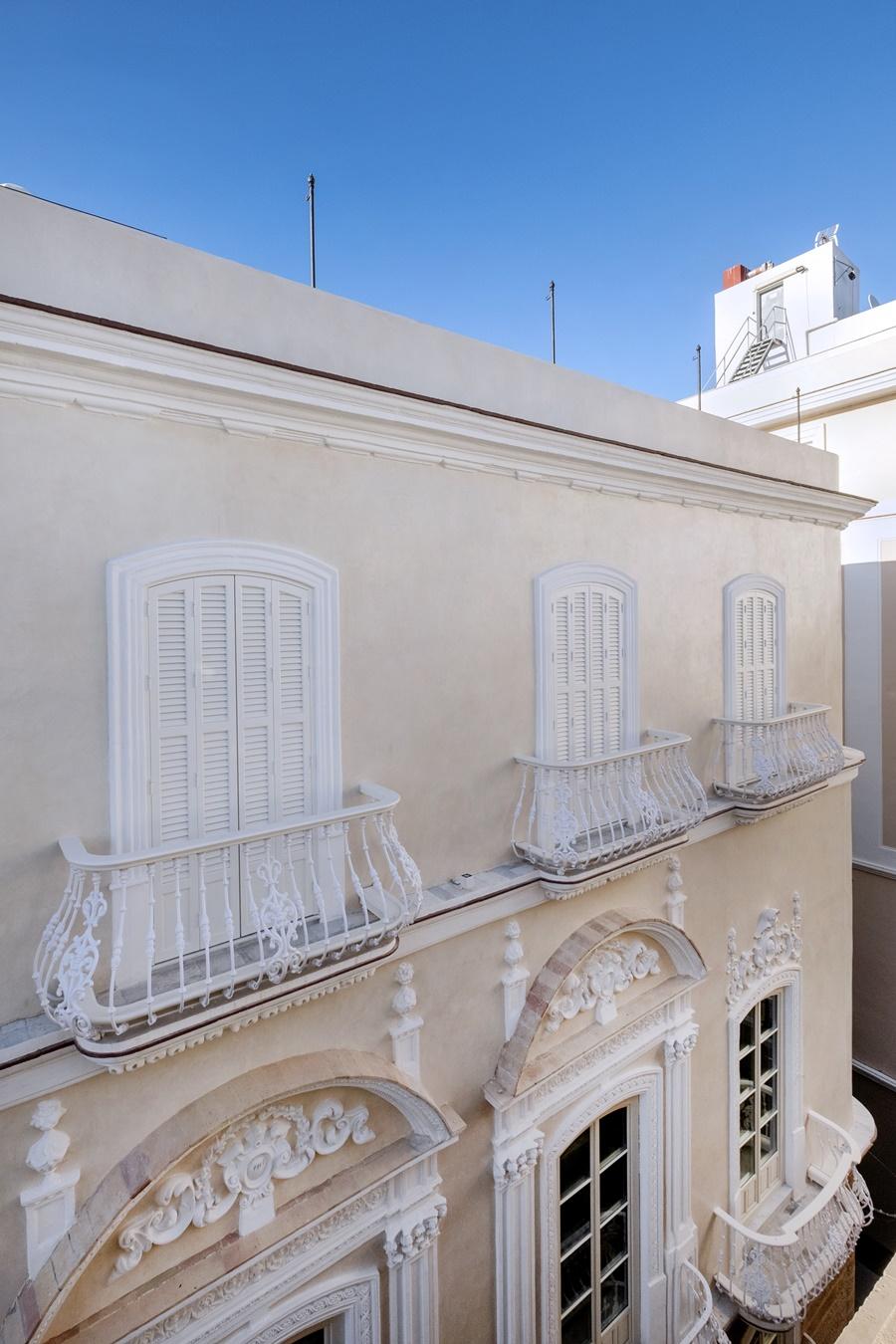 Aurea Casa Palacio Sagasta Cádiz Exterior foto
