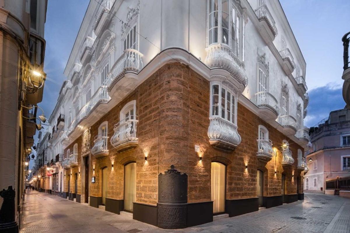 Aurea Casa Palacio Sagasta Cádiz Exterior foto